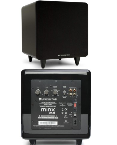 CAMBRIDGE AUDIO X 300 NERO SUBWOOFER AMPLIFICATO 300 WATTS GARAN