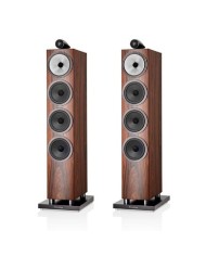 Coppia diffusori da pavimento a 3 vie bass reflex  B&W 702 S3  Mocha