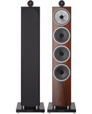 Coppia diffusori da pavimento a 3 vie bass reflex  B&W 702 S3  Mocha