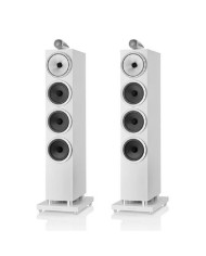 Coppia diffusori da pavimento a 3 vie bass reflex  B&W 702 S3  Bianco