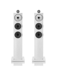 Coppia diffusori da pavimento a 3 vie bass reflex  B&W 703 S3  Bianco