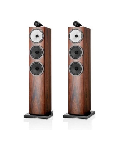 Coppia diffusori da pavimento a 3 vie bass reflex  B&W 703 S3  Mocha