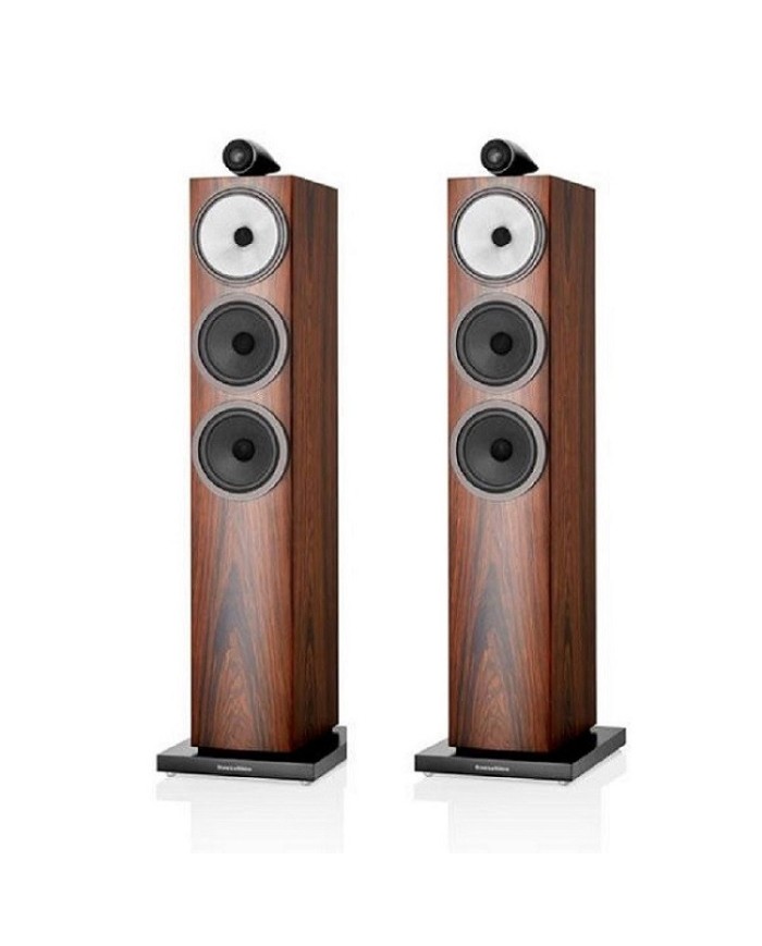 Coppia diffusori da pavimento a 3 vie bass reflex  B&W 703 S3  Mocha