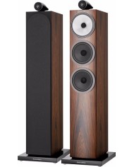 Coppia diffusori da pavimento a 3 vie bass reflex  B&W 703 S3  Mocha