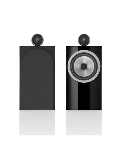 Coppia diffusori bookshelf a 2 vie bass reflex  B&W 705 S3  Nero