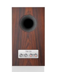 Coppia diffusori bookshelf a 2 vie bass reflex  B&W 706 S3  Mocha