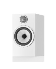Coppia diffusori bookshelf a 2 vie bass reflex  B&W 706 S3  Bianco
