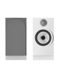Coppia diffusori bookshelf a 2 vie bass reflex  B&W 706 S3  Bianco