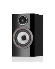 Coppia diffusori bookshelf a 2 vie bass reflex. B&W 707 S3  Nero Laccato