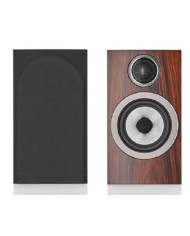 Coppia diffusori bookshelf a 2 vie bass reflex. B&W 707 S3  Mocha