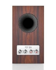 Coppia diffusori bookshelf a 2 vie bass reflex. B&W 707 S3  Mocha