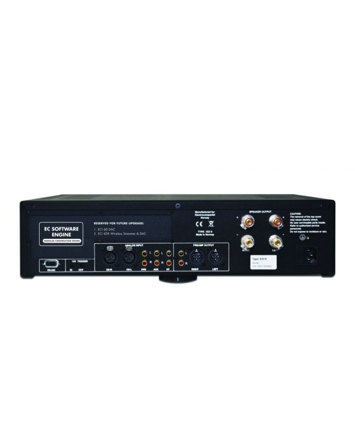 Amplificatore Integrato stereo  Electrocompaniet ECI 6 MKII  Nero