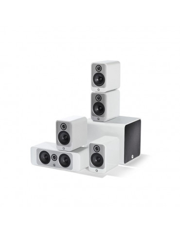 Q Acoustics Concept 30 5.1 Home Cinema Package Bianco
