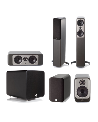 Kit Home Cinema Package  Q Acoustics Concept 50 5.1  Silver
