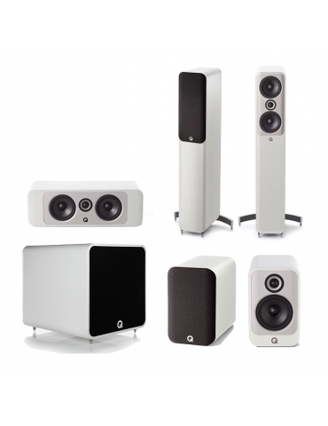 Q Acoustics Concept 50 5.1 Home Cinema Package Bianco