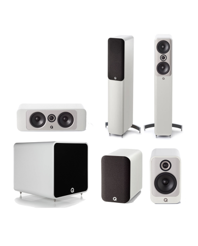 Kit Home Cinema Package  Q Acoustics Concept 50 5.1  Bianco