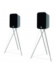 Q Acoustics Concept 300 cn stand  silver/ebano *EX DEMO*