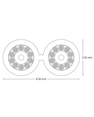 Coppia cavi diffusori  QED PERFORMANCE XT25  5mt terminato di fabbrica