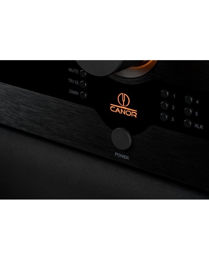 Amplificatore integrato stereo a valvole classe A  Canor AI 1.10  Nero