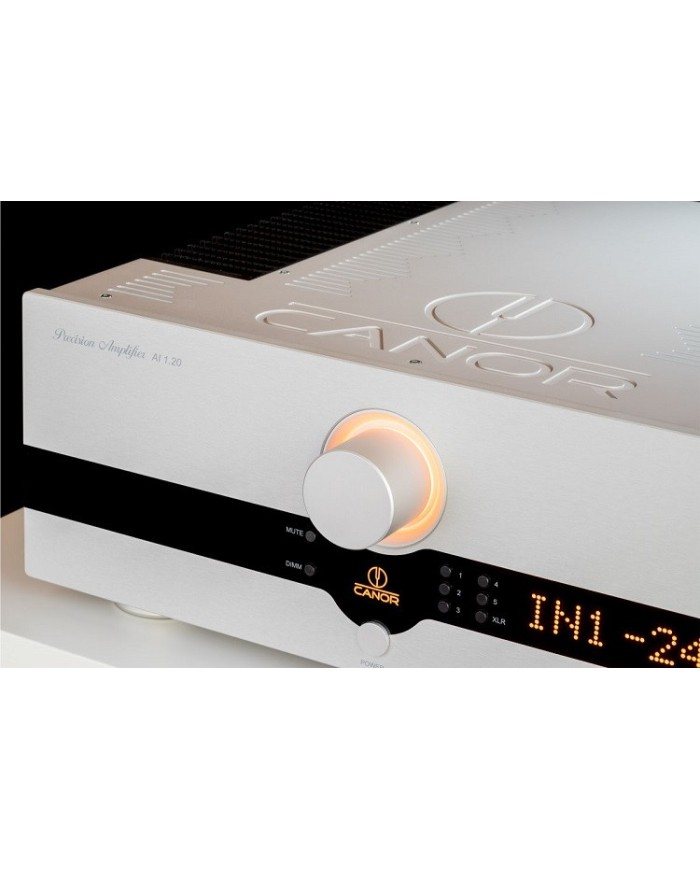 Amplificatore integrato stereo in classe A  Canor AI 1.20  Silver