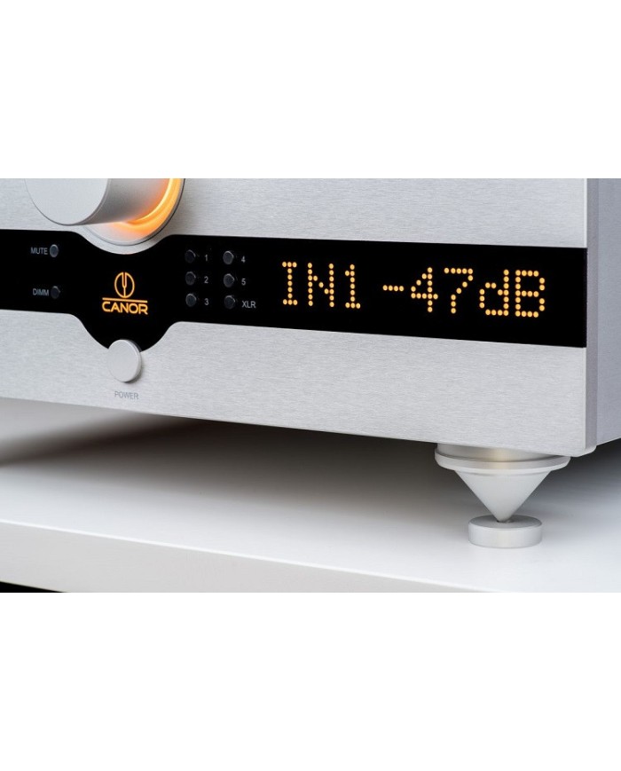 Amplificatore integrato stereo in classe A  Canor AI 1.20  Silver