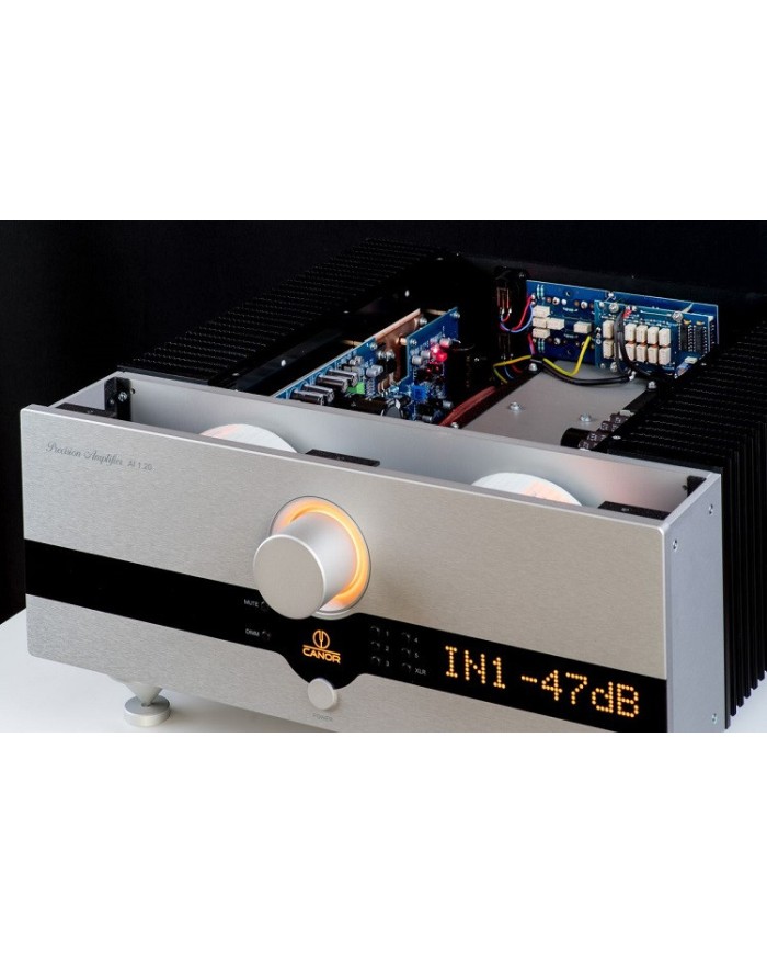 Amplificatore integrato stereo in classe A  Canor AI 1.20  Silver