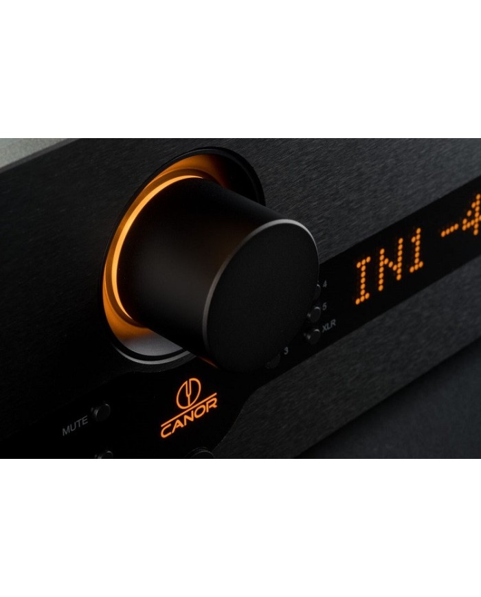 Amplificatore integrato stereo in classe A  Canor AI 1.20  Nero