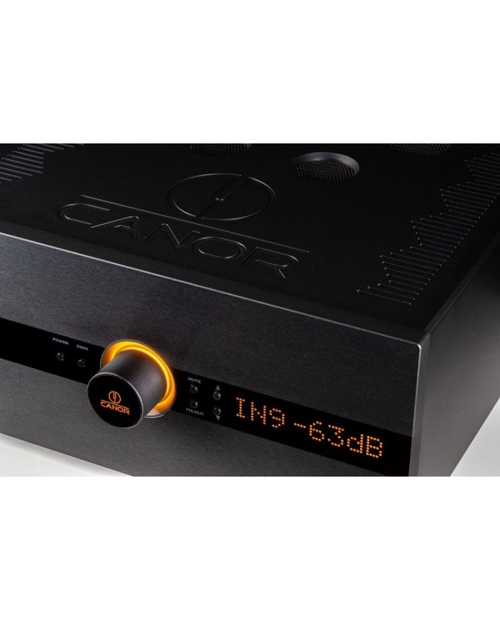 Preamplificatore a valvole in classe A  Canor Hyperion P1  Nero