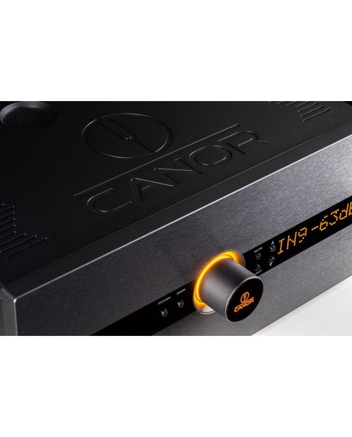 Preamplificatore a valvole in classe A  Canor Hyperion P1  Nero