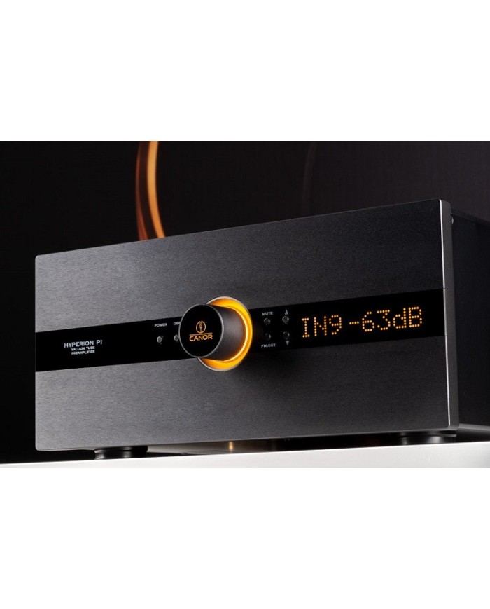 Preamplificatore a valvole in classe A  Canor Hyperion P1  Nero