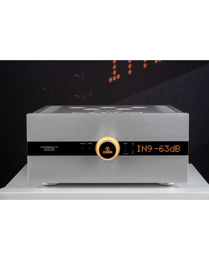 Preamplificatore a valvole in classe A  Canor Hyperion P1  Silver