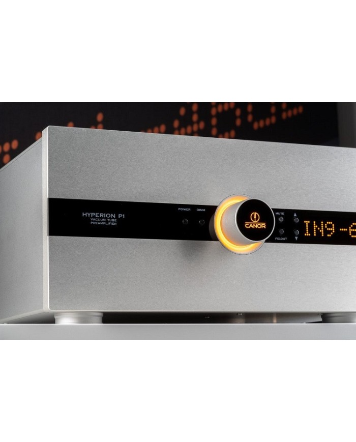 Preamplificatore a valvole in classe A  Canor Hyperion P1  Silver