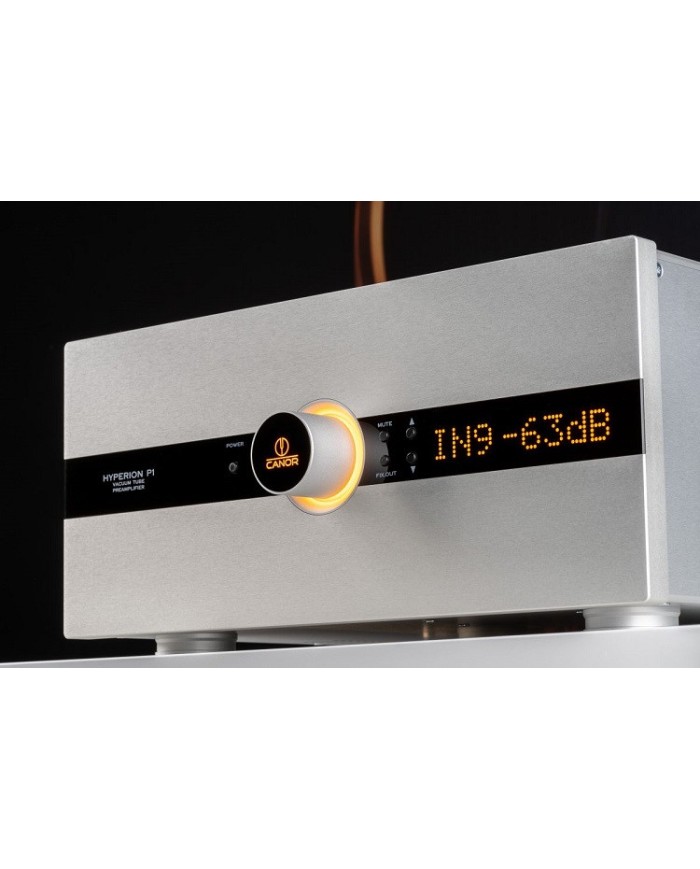 Preamplificatore a valvole in classe A  Canor Hyperion P1  Silver