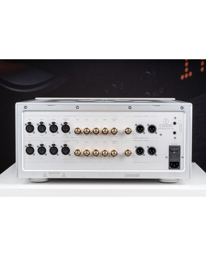 Preamplificatore a valvole in classe A  Canor Hyperion P1  Silver