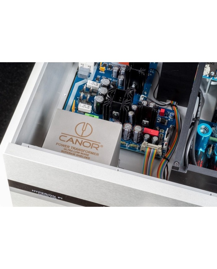 Preamplificatore a valvole in classe A  Canor Hyperion P1  Silver