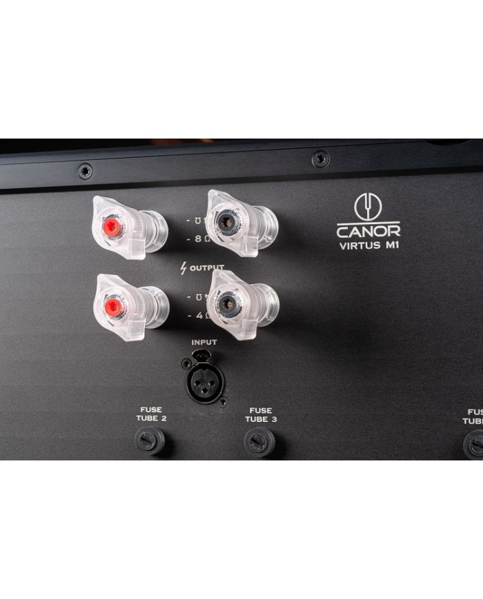 Finale di potenza mono a valvole in classe A  Canor Virtus M1  Nero