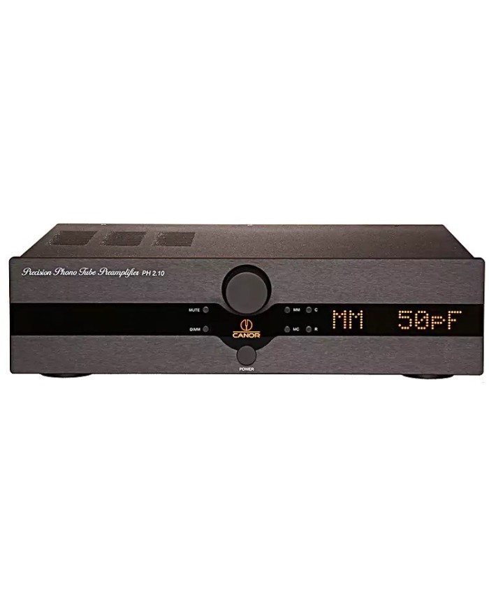 Preamplificatore Phono MM-MC a valvole  Canor PH 2.10  Nero