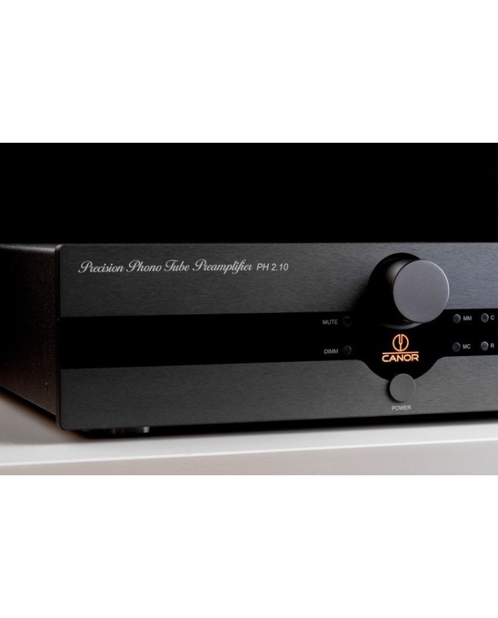 Preamplificatore Phono MM-MC a valvole  Canor PH 2.10  Nero