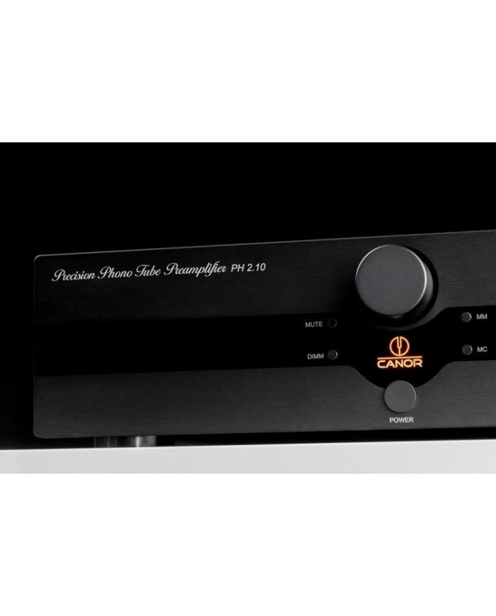 Preamplificatore Phono MM-MC a valvole  Canor PH 2.10  Nero