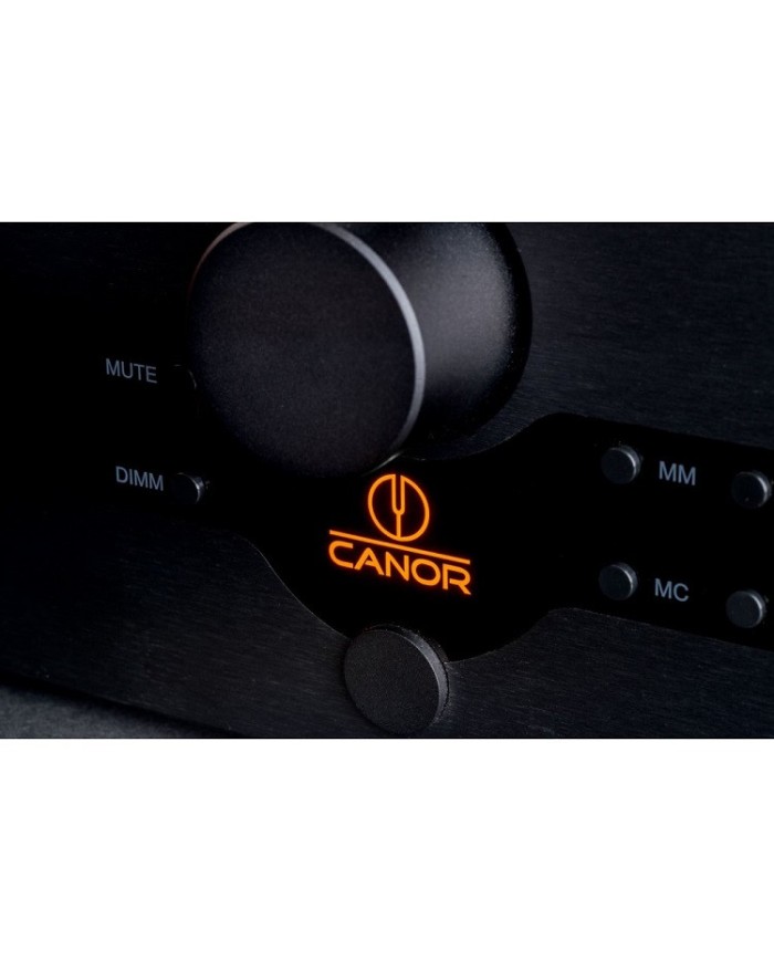 Preamplificatore Phono MM-MC a valvole  Canor PH 2.10  Nero