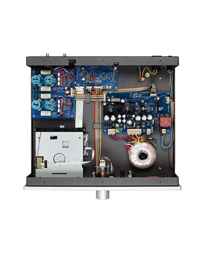Lettore CD-DAC con convertitore D-A a valvole  Canor CD 2.10  Silver
