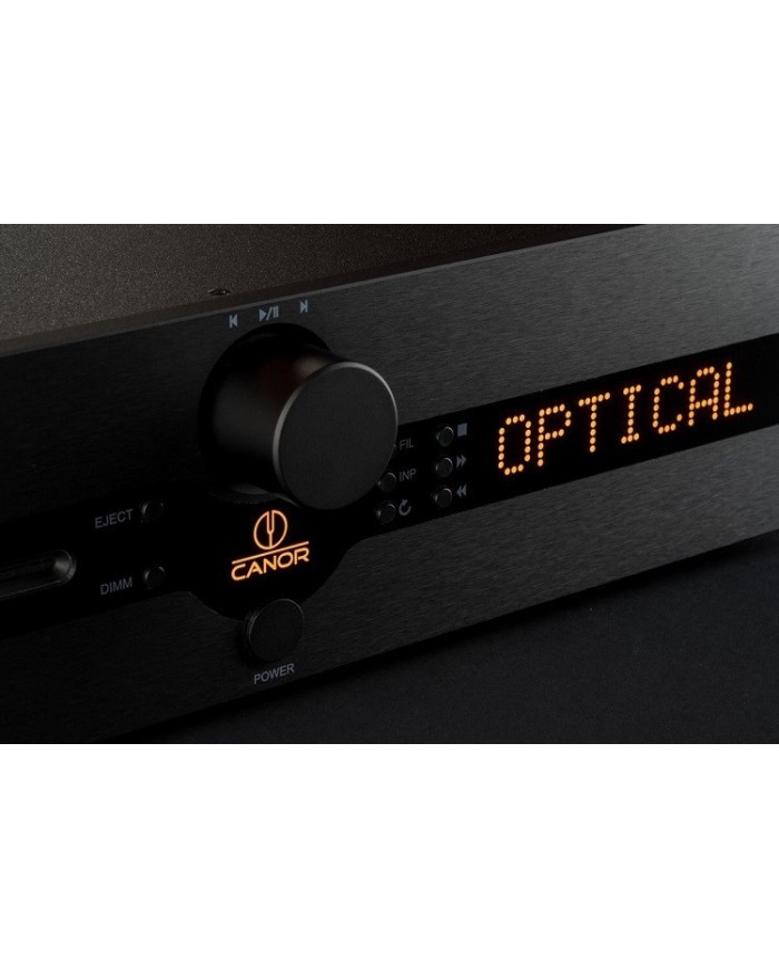 Lettore CD-DAC con convertitore D-A a valvole  Canor CD 2.10  Nero