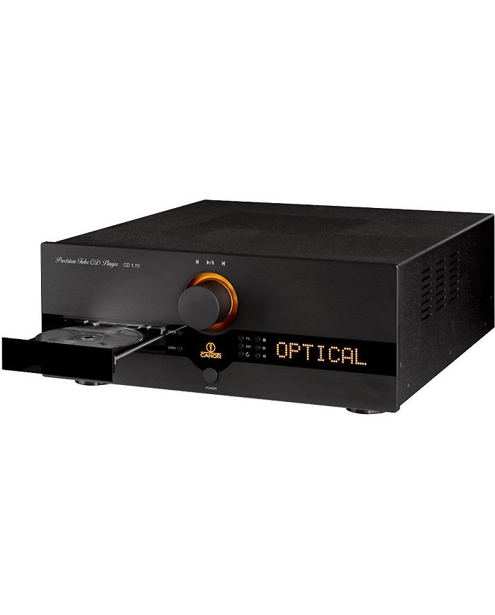 Lettore CD-DAC con convertitore D-A a valvole  Canor CD 1.10  Nero