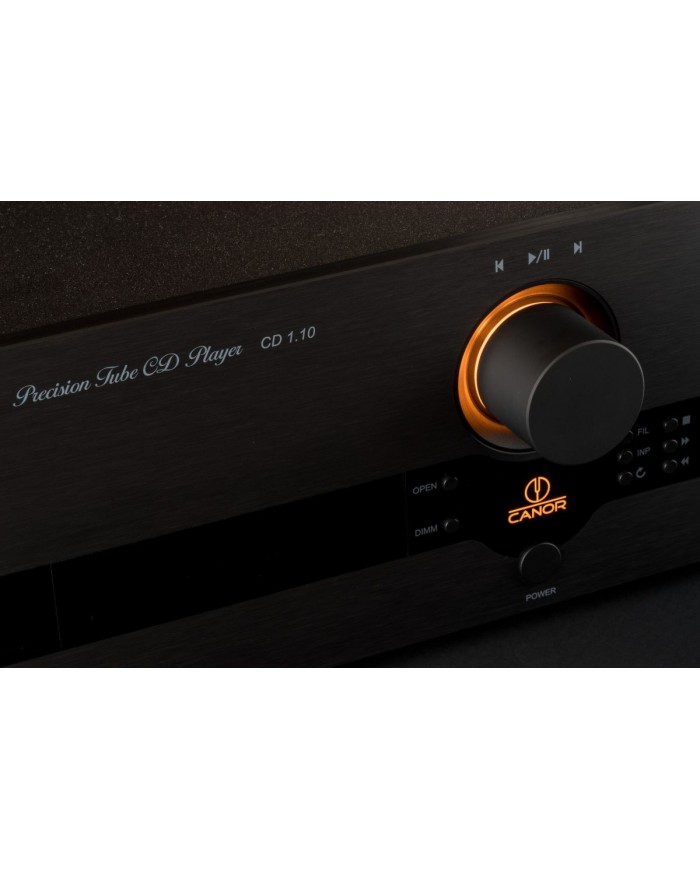 Lettore CD-DAC con convertitore D-A a valvole  Canor CD 1.10  Nero