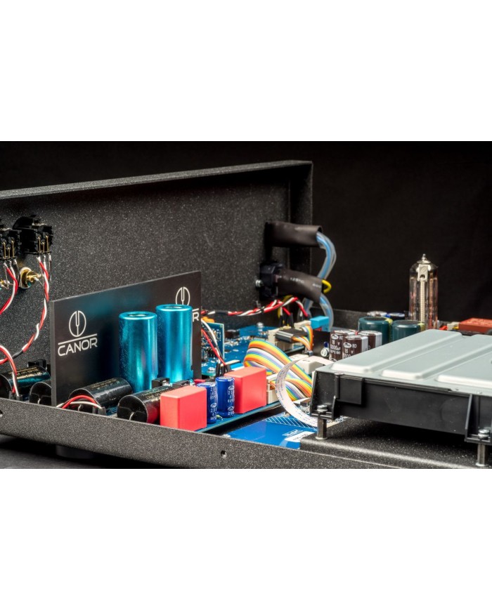 Lettore CD-DAC con convertitore D-A a valvole  Canor CD 1.10  Silver