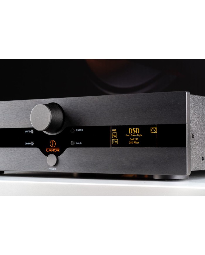 Convertitore Digitale-Analogico a valvole  Canor DAC 2.10  Nero