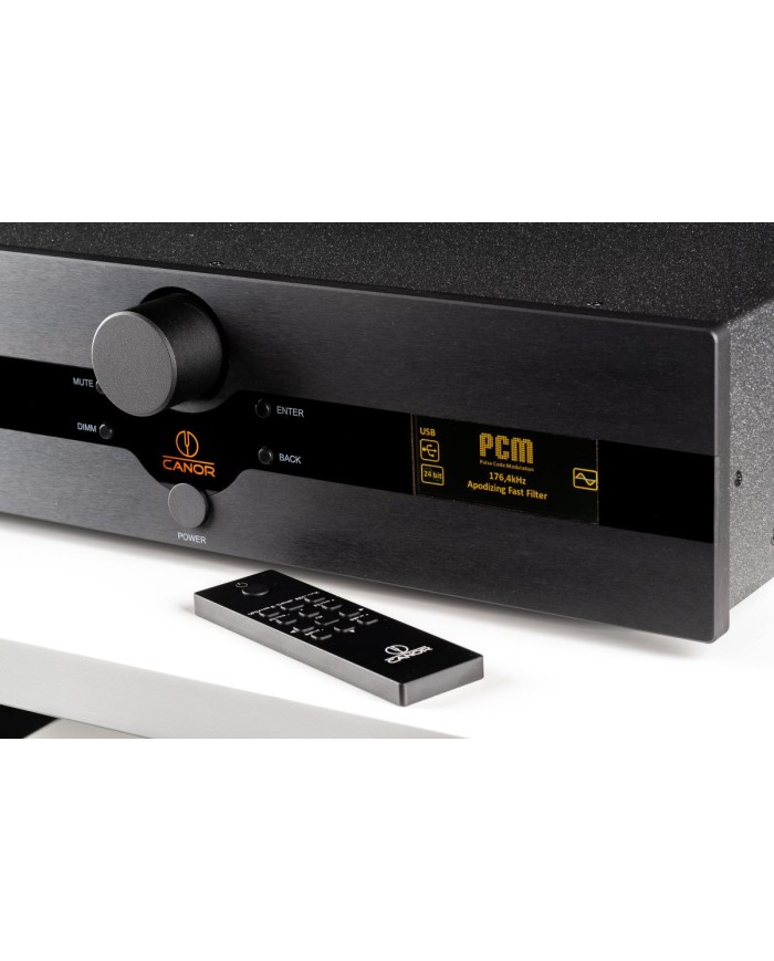 Convertitore Digitale-Analogico a valvole  Canor DAC 2.10  Nero