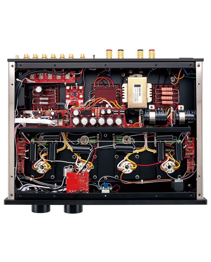Amplificatore integrato stereo a valvole push-pull  Triode MUSASHI