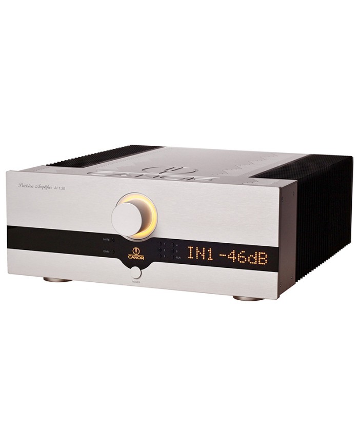Amplificatore integrato stereo in classe A  Canor AI 1.20  Silver