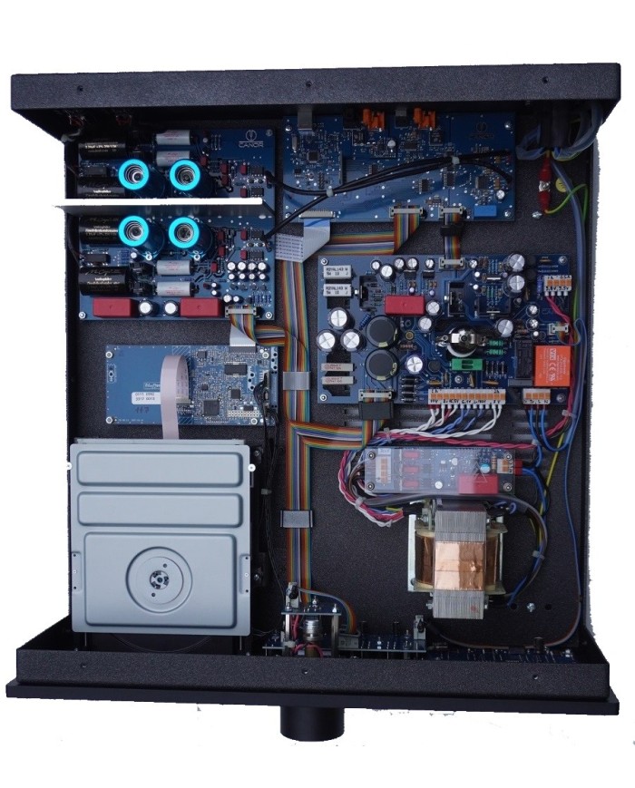 Lettore CD-DAC con convertitore D-A a valvole  Canor CD 1.10  Nero